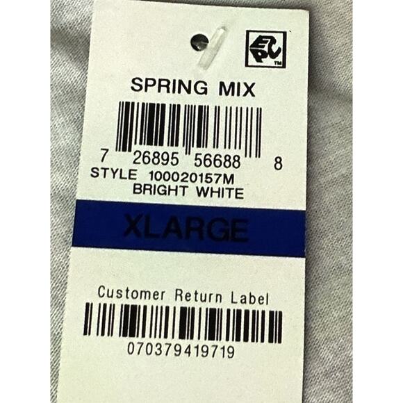 INC INTERNATIONAL CONCEPTS Woman’s White Cold Shoulder Rayon Blouse Size XL NWT - Picture 7 of 9